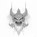 vajra tattoo design idea