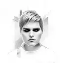gerard way tattoo design idea
