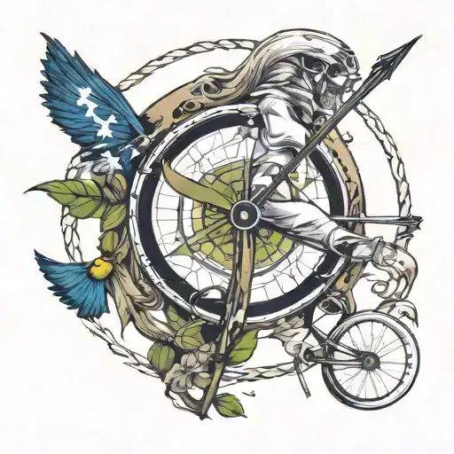 Paralympic archery, texas texas texas tattoo design idea