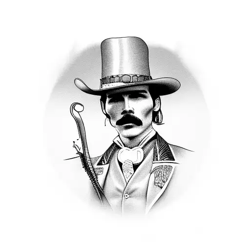 doc holliday tombstone tattoo design idea