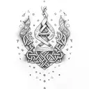 Irish Blessing Poem tattoo design idea