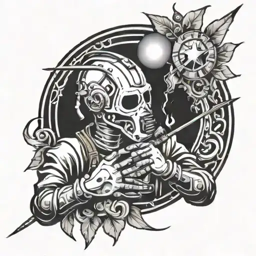 welding tattoo design idea