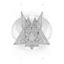 Valknut Symbol tattoo design idea