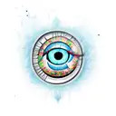 Evil Eye tattoo design idea