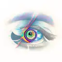 Evil Eye tattoo design idea