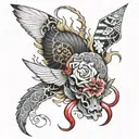 Irezumi style tattoo tattoo design idea