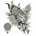 Irezumi style tattoo tattoo design idea