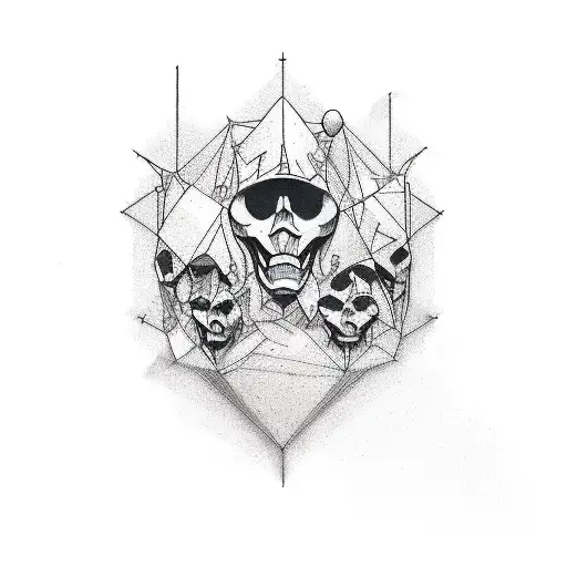 A stylized tattoo of a UNIX command line interface with subtle nods to social issues like equality and justice tattoo design idea