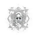 A stylized tattoo of a UNIX command line interface with subtle nods to social issues like equality and justice tattoo design idea