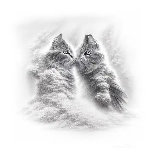 Dust in the wind tattoo design idea