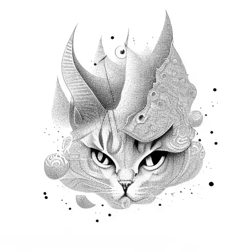 Dust in the wind tattoo design idea