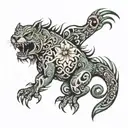 Anal tattoo design idea