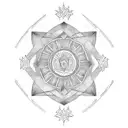 matching tattoo for firneds who lived on shaver st tattoo design idea