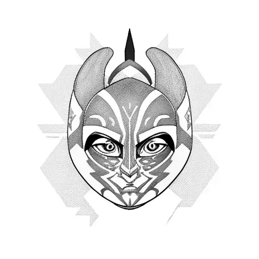 ahsoka tattoo design idea