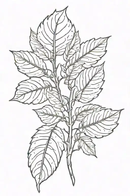minial julius ceaser leafes tattoo design tattoo design idea