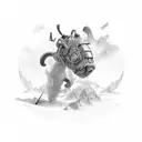 Perseverance tattoo design idea