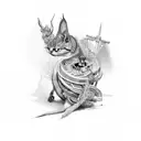 Perseverance tattoo design idea