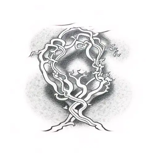 ivy vine twisting around arm tattoo design idea
