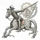 don quixote tattoo design idea