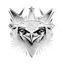 raven, roman empire tattoo design idea