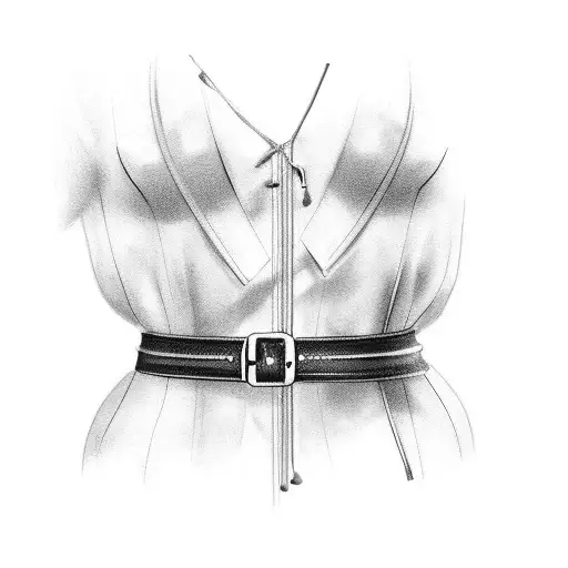 garter belt  tattoo design idea