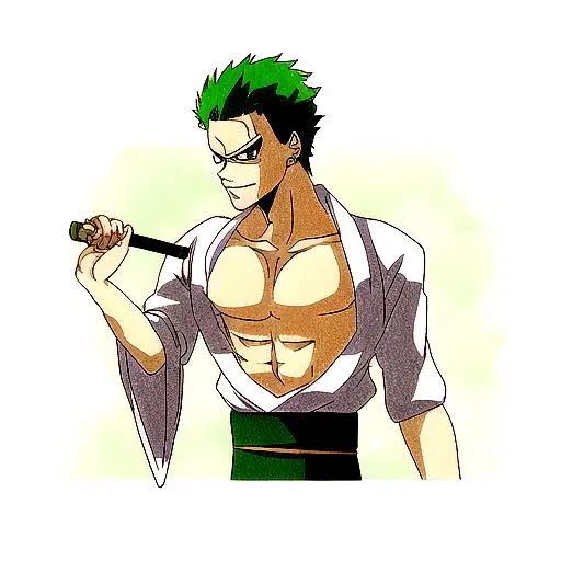 zoro tattoo design idea