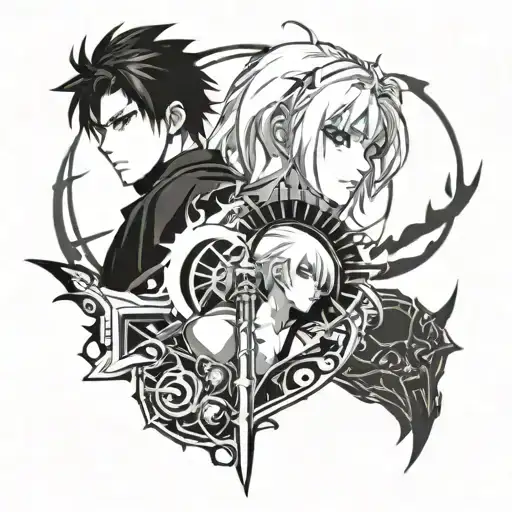 fate stay night tattoo design idea