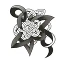 keltic knot tattoo design idea