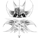 Supernatural Anti Possession Tattoo, combined with LOTR Elvish Inscription, Star Wars Jedi Insignia and Assassins Creed tattoo design idea