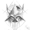 Supernatural Anti Possession Tattoo, combined with LOTR Elvish Inscription, Star Wars Jedi Insignia and Assassins Creed tattoo design idea