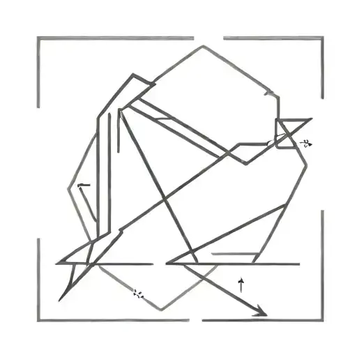 reverse arrow tattoo design idea
