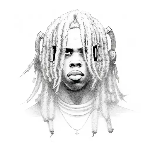 unlocked by denzel curry tattoo design idea