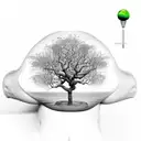 fig tree tattoo design idea