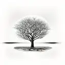 fig tree tattoo design idea