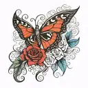 Wedding Friday 13th  tattoo design idea