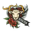 lamb revelation 17:14 tattoo design idea