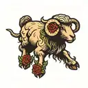 lamb revelation 17:14 tattoo design idea