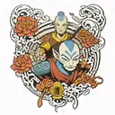 Avatar The Last Airbender tattoo design idea
