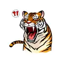 dentist tiger tattoo design idea