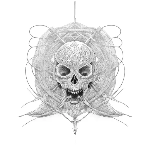 Shibari tattoo design idea