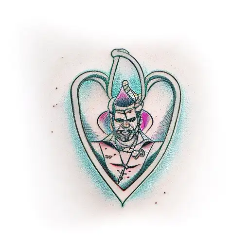 Shibari BDSM tattoo design idea