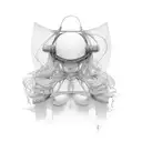 Shibari tattoo design idea