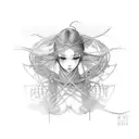 Shibari tattoo design idea