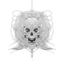 Shibari tattoo design idea