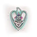 Shibari BDSM tattoo design idea