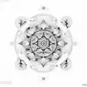 greek mandala tattoo design idea