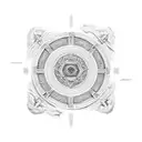 greek mandala tattoo design idea
