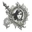 alice madness returns tattoo design idea