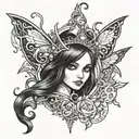 alice madness returns tattoo design idea