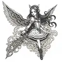 alice madness returns tattoo design idea